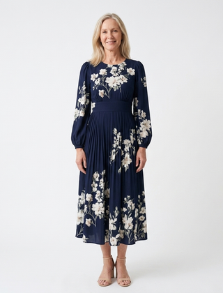 front view - Navy