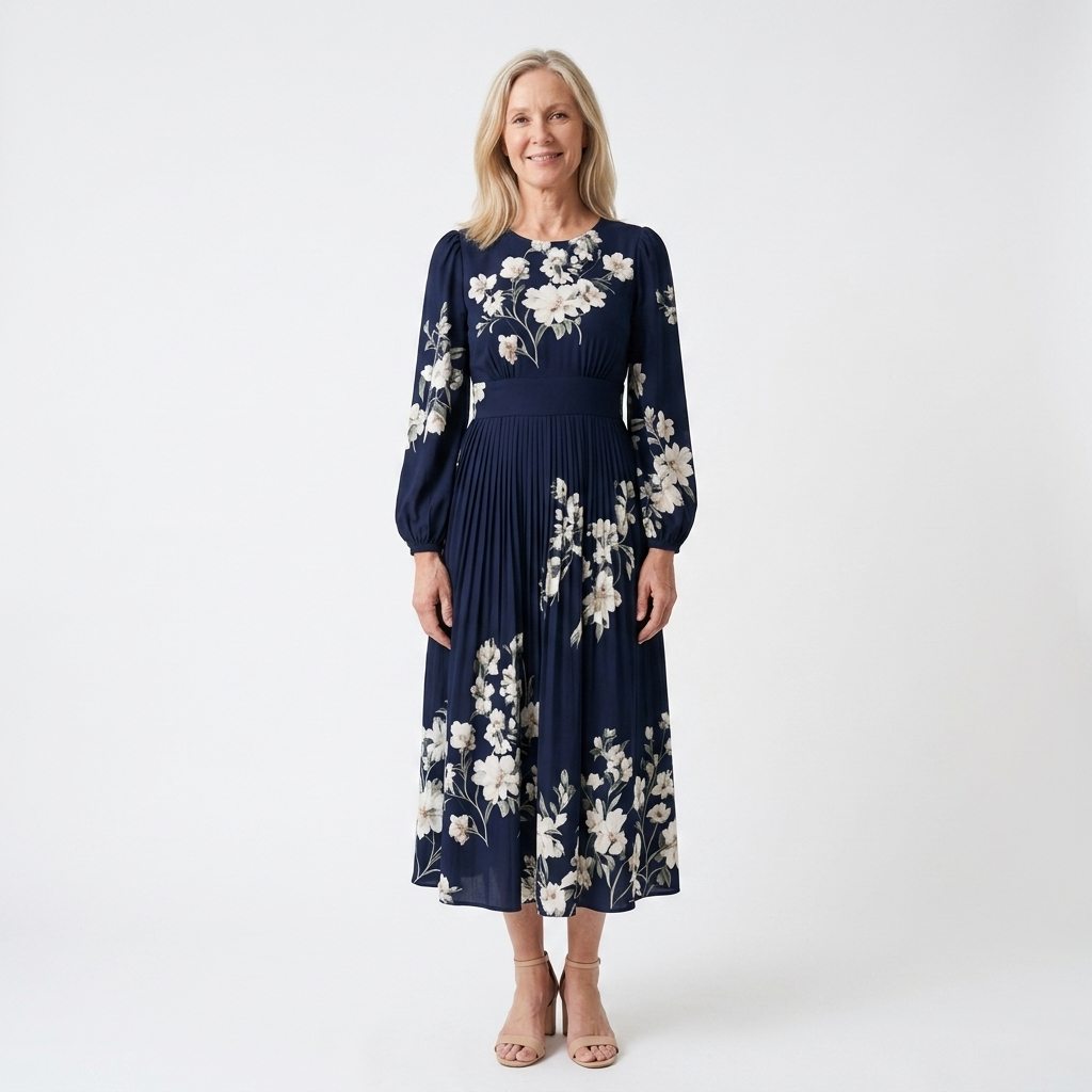 front view - Navy