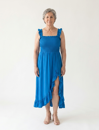 front view - Blue