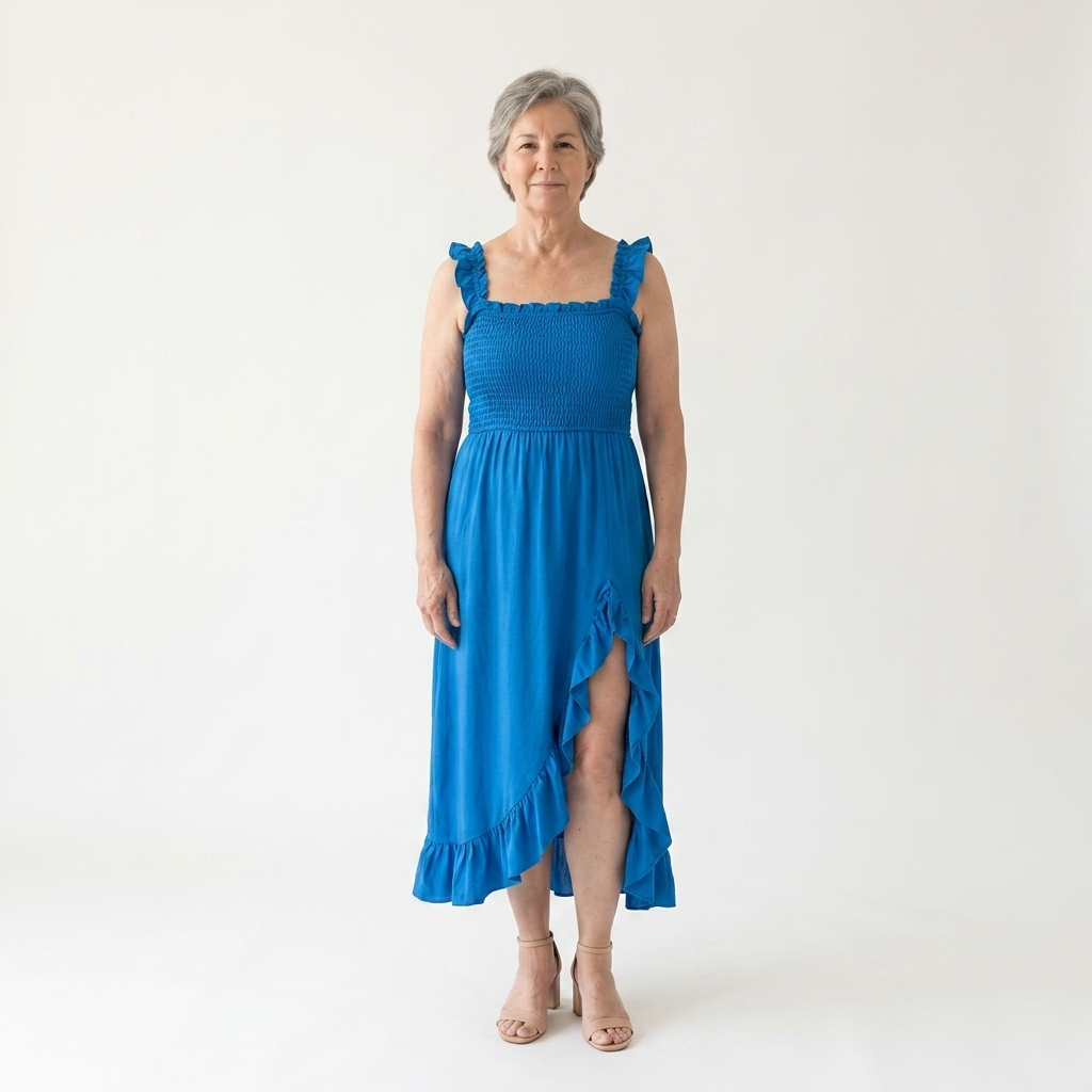 front view - Blue