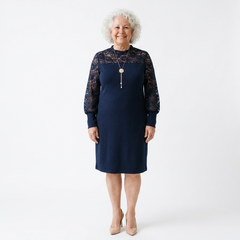 front view - Navy