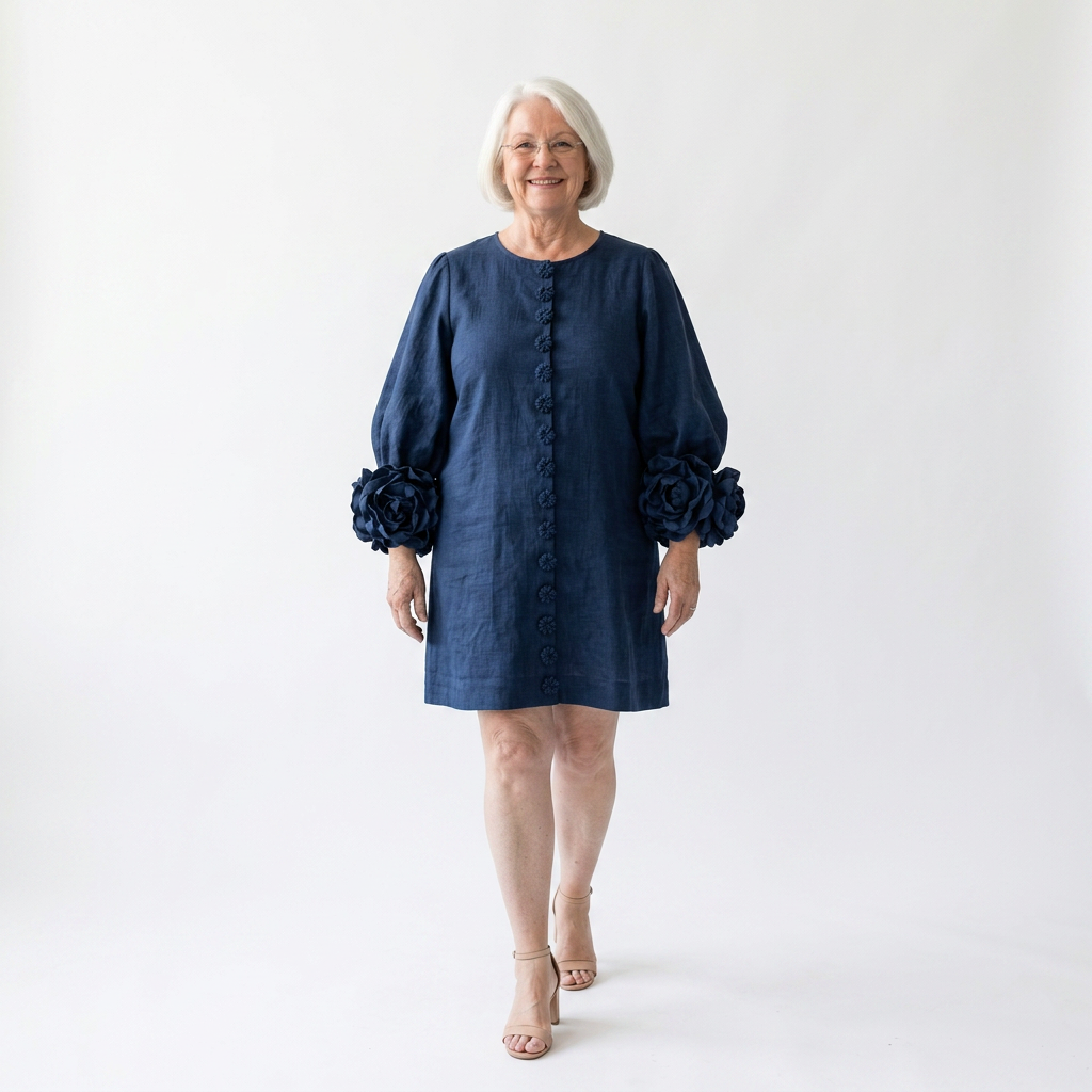 front view - Navy Blue