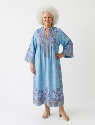 front view - Blue