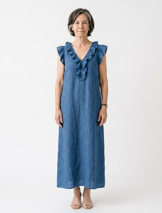 front view - Blue