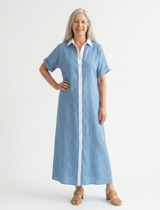 front view - Blue