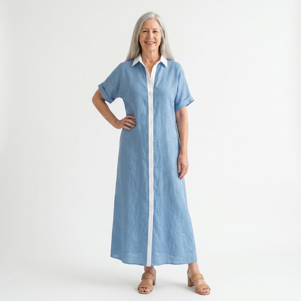 front view - Blue