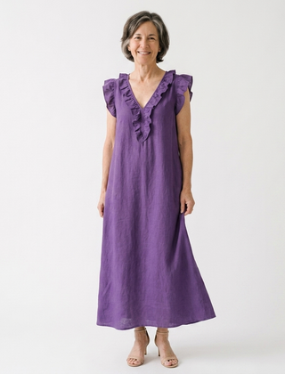 front view - Purple