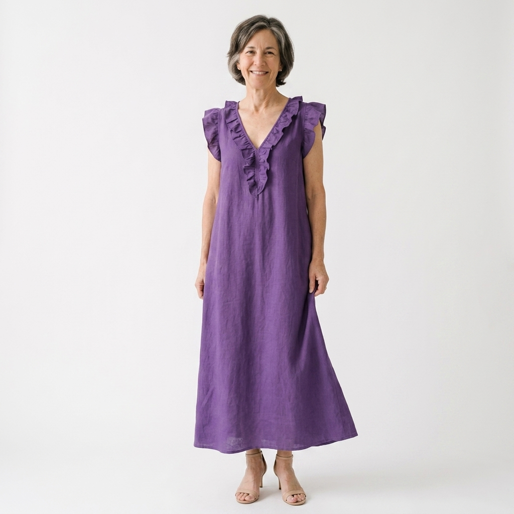 front view - Purple