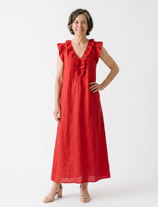 front view - Red
