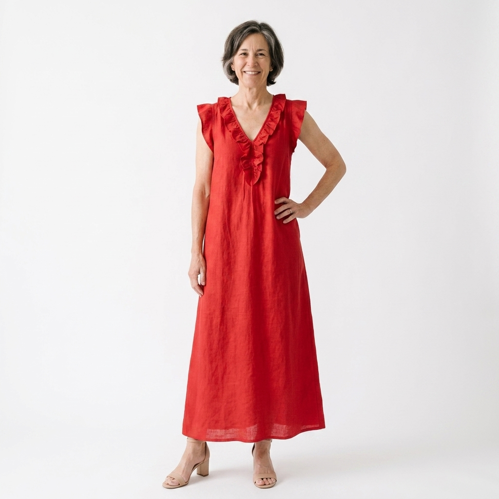 front view - Red