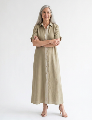 front view - Beige