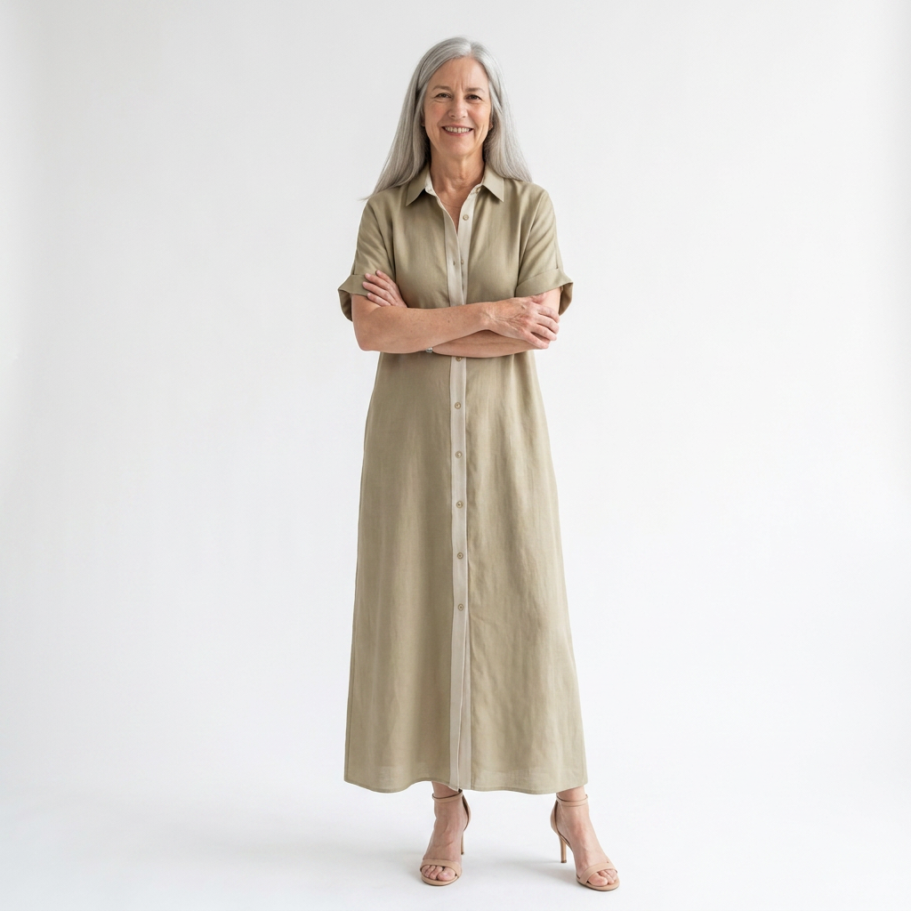 front view - Beige