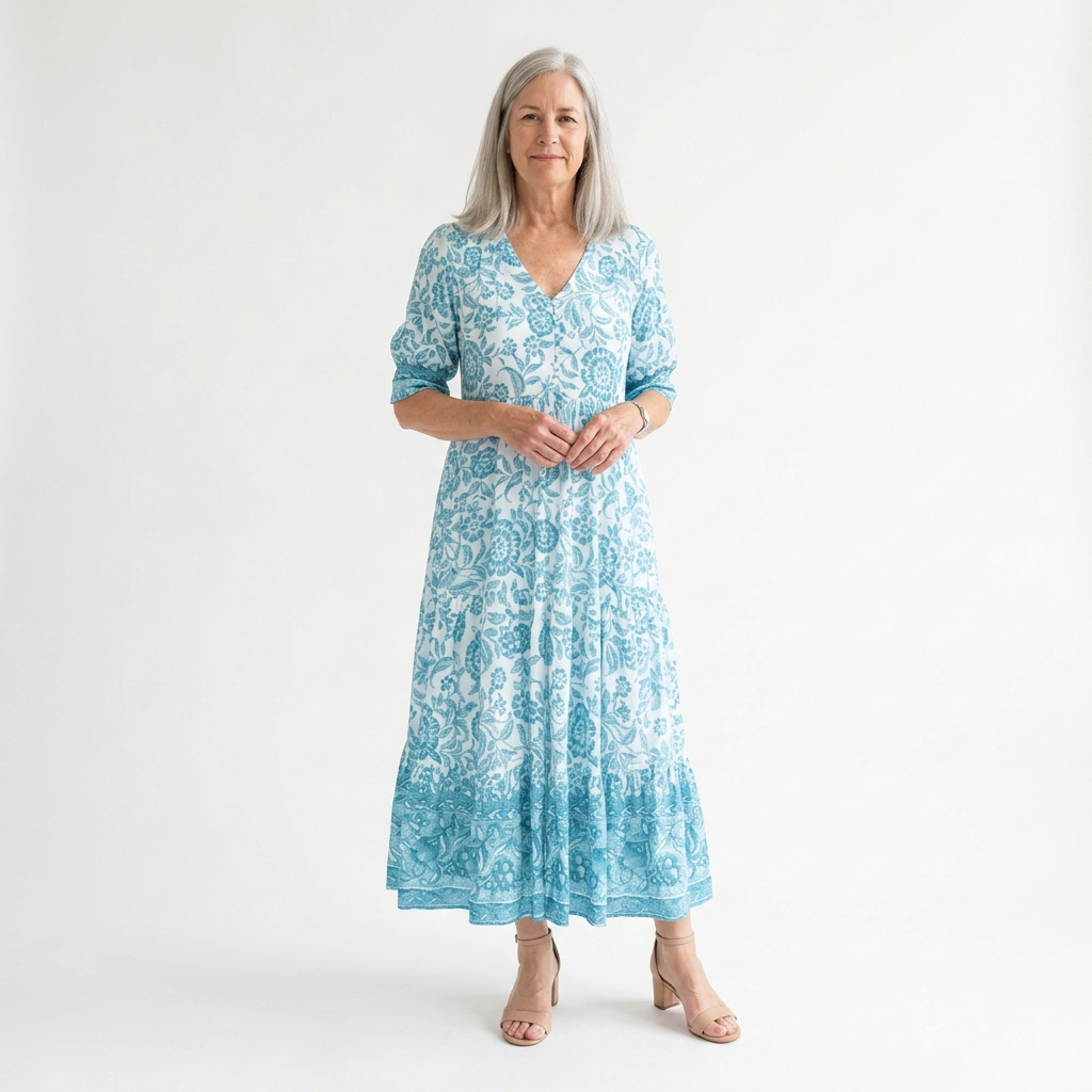front view - Sky Blue