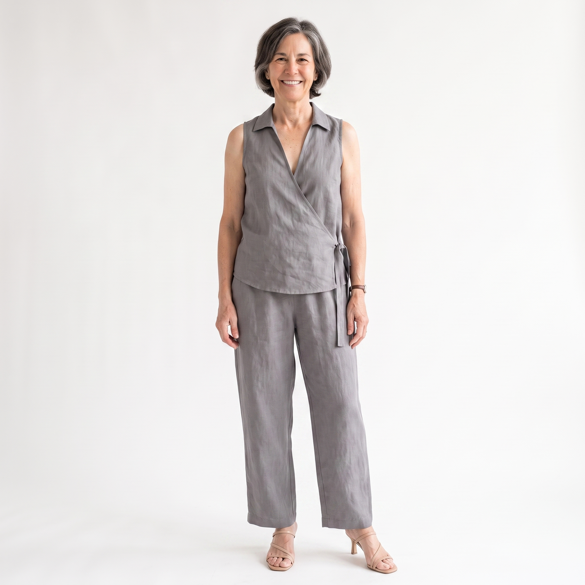 front view - Gray