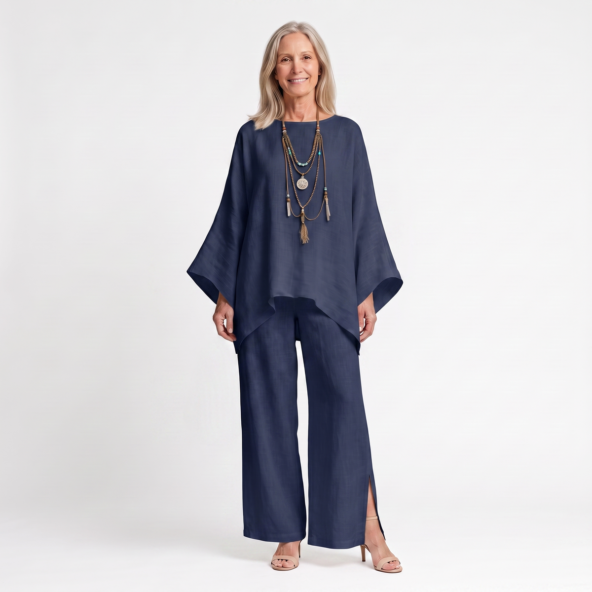 front view - Navy Blue