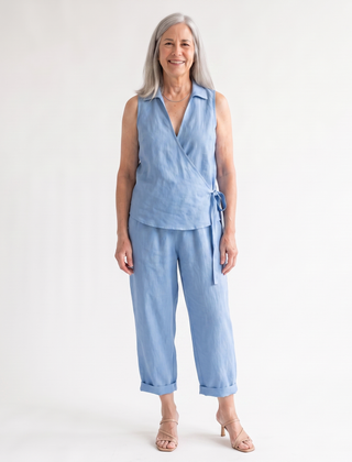 front view - Light Blue