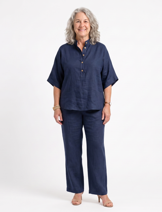 front view - Navy