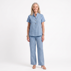 front view - Light Blue