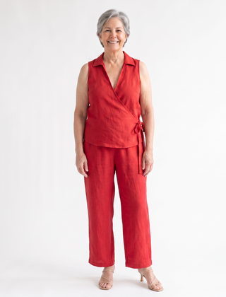 front view - Red
