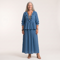 front view - Blue