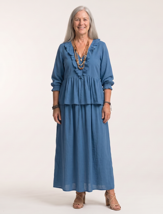 front view - Blue