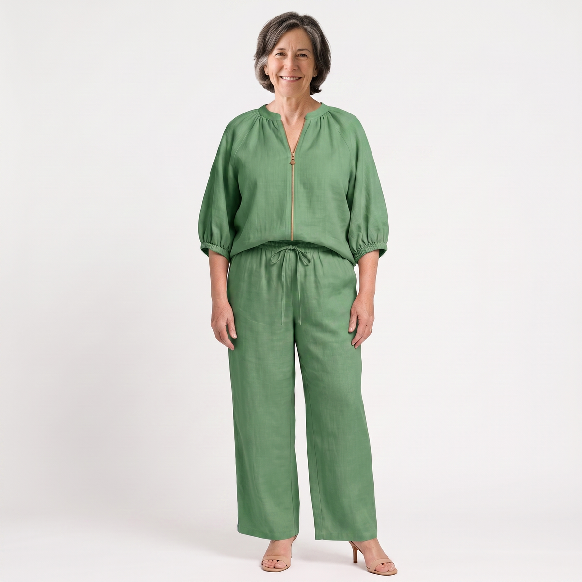 front view - Green