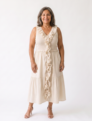 front view - Cream