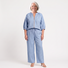 front view - Light Blue