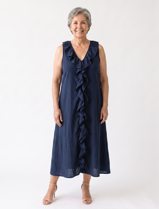 front view - Navy Blue