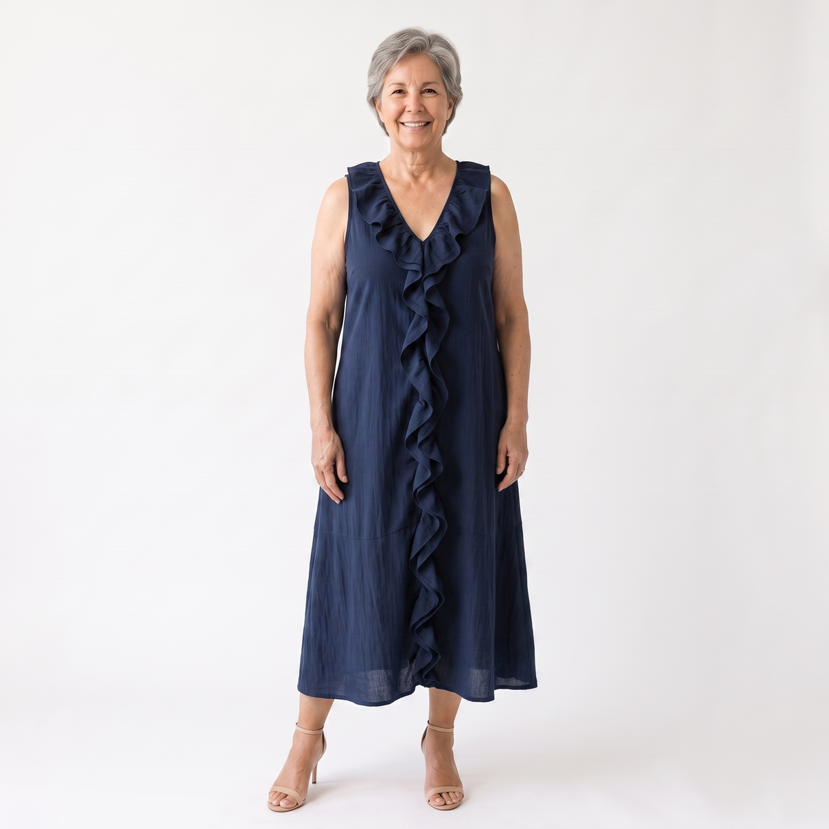 front view - Navy Blue
