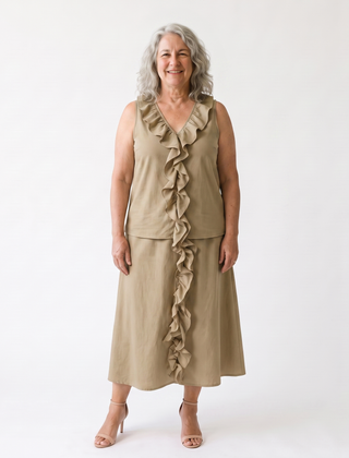 front view - Khaki