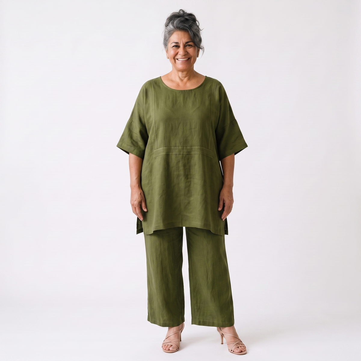 front view - Olive