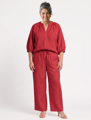 front view - Red