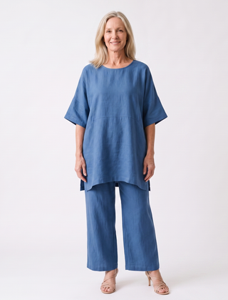 front view - Blue