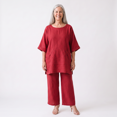 front view - Red