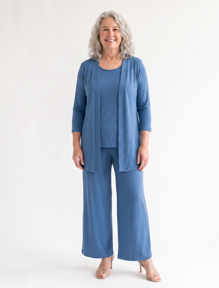 front view - Blue