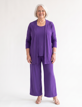 front view - Purple