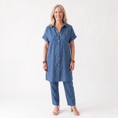front view - Blue