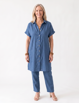 front view - Blue