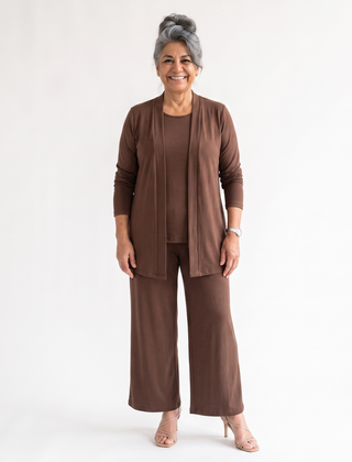 front view - Brown