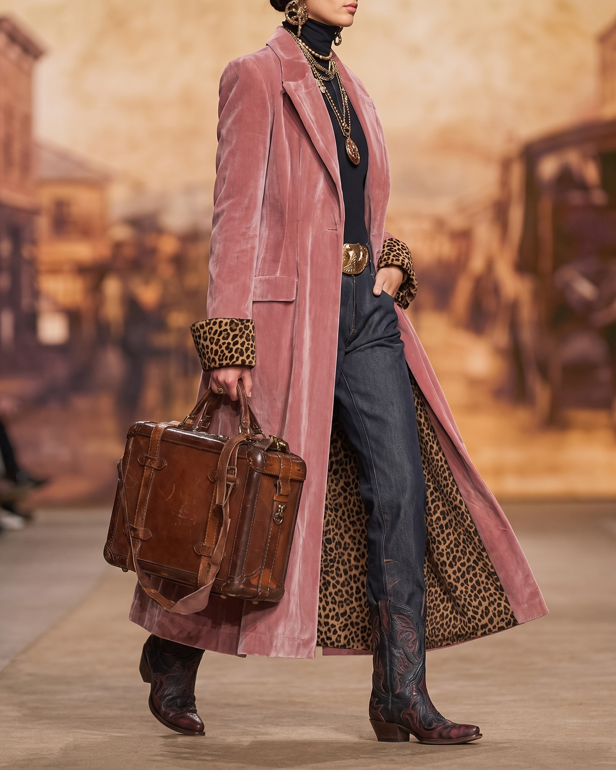 Elegant Long Tailored Coat