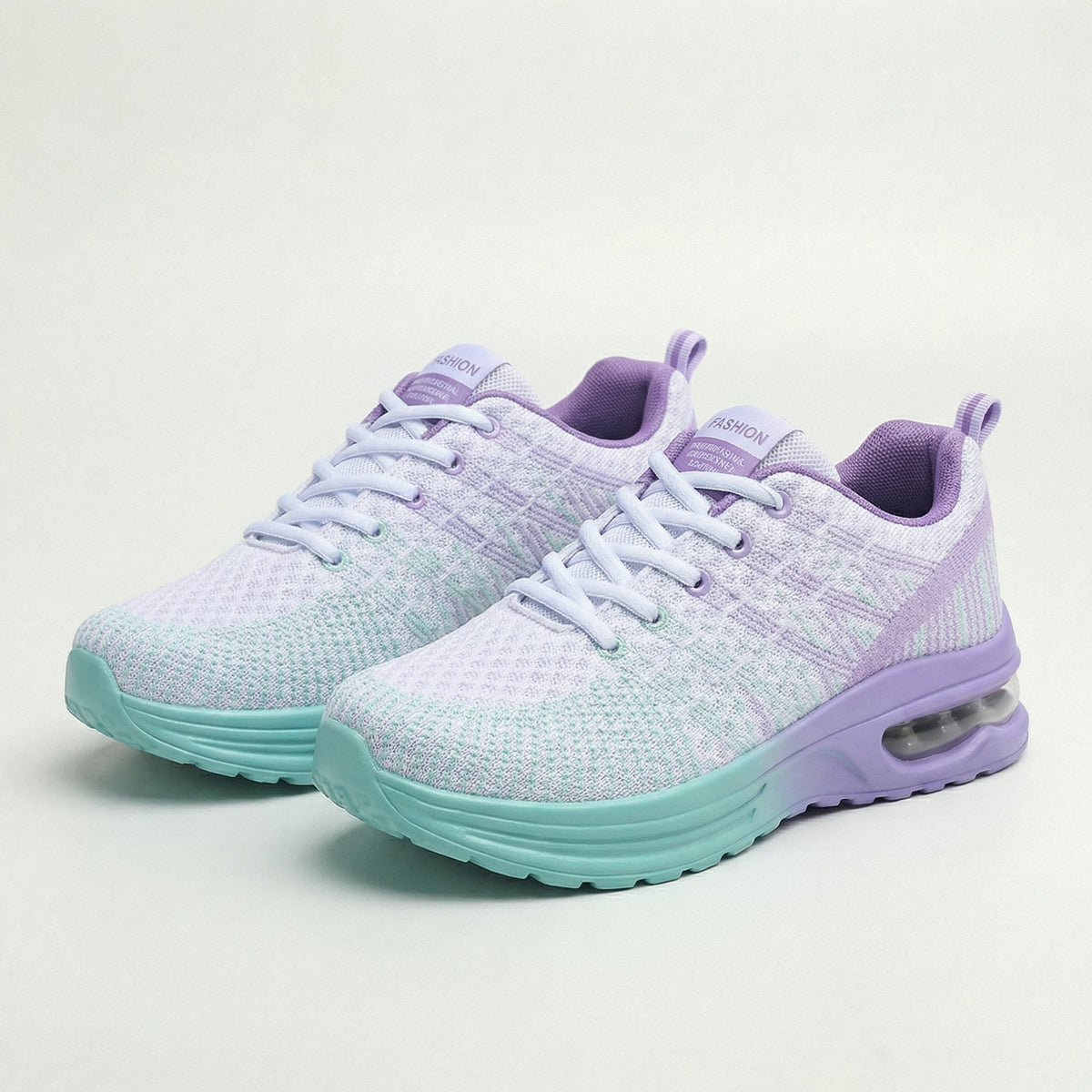 Orthopedic Shoes in Violet & Turquoise
