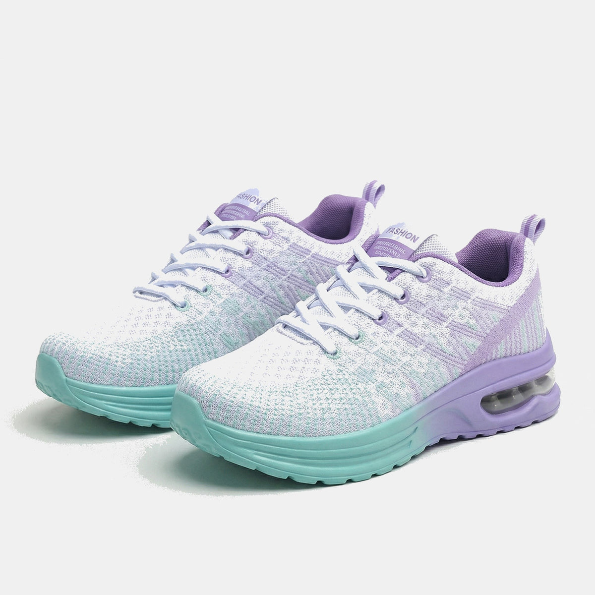 Orthopedic Shoes in Violet & Turquoise
