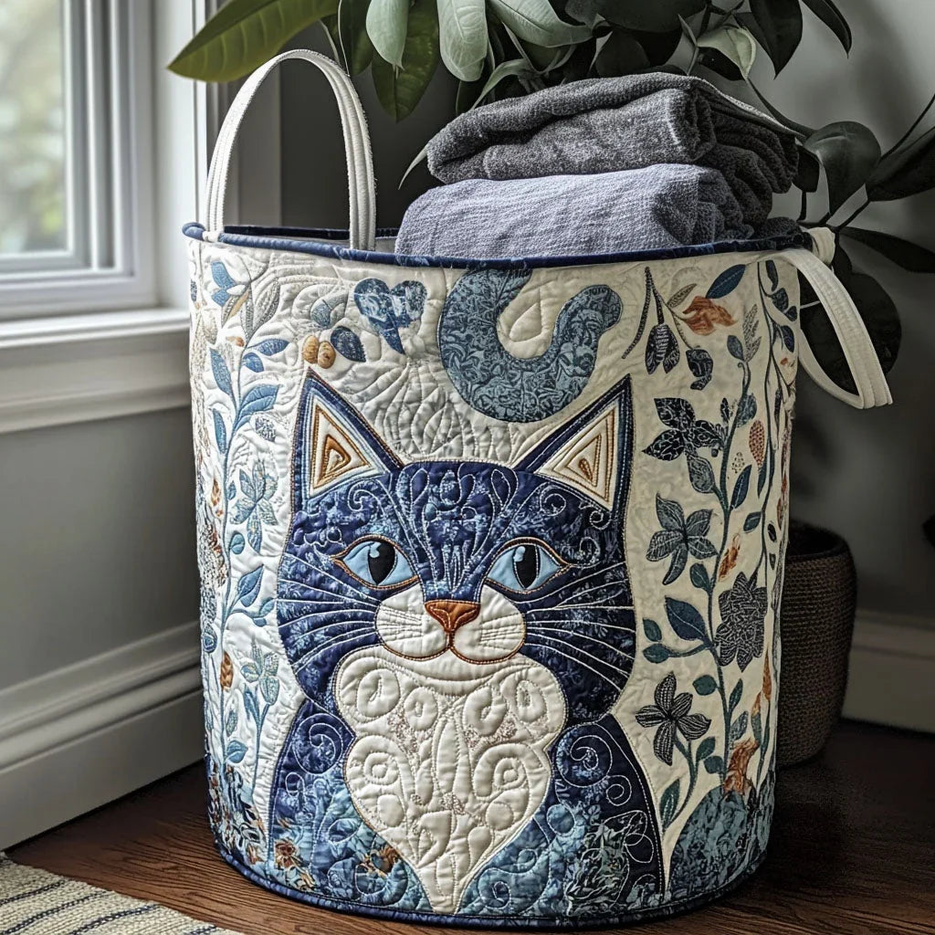Cat Charm Laundry Basket