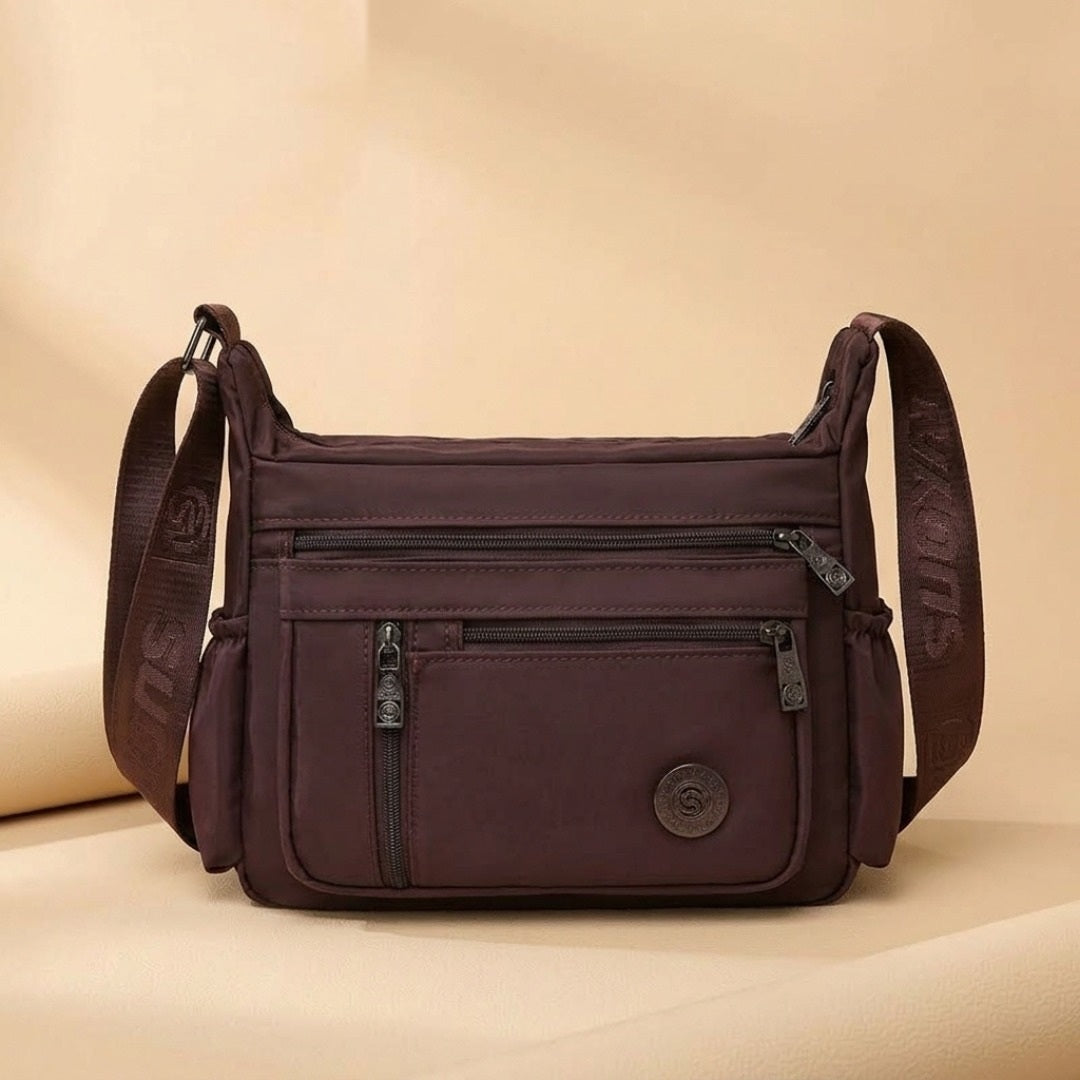 Iris everyday crossbody bag in brown