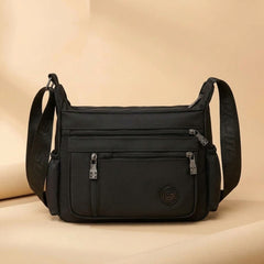 Iris everyday crossbody bag in black