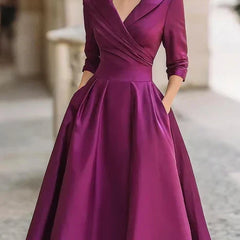 Elegant Satin Dress