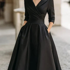 Elegant Satin Dress