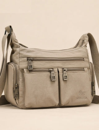Comfort crossbody bag in khaki