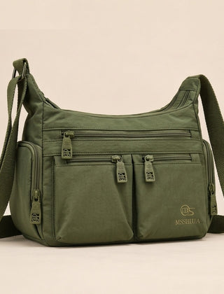 Comfort crossbody bag in green